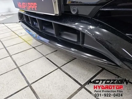 벤츠 A45 AMG 라이트필름 윈도우몰딩 사이드스텝 블랙유광랩핑 / 고양, 일산, 김포, 파주