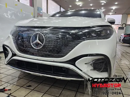 일산PPF 벤츠 EQE SUV 프론트PPF 시공과 전면 유리보호필름[윈드쉴드] / 고양, 일산, 김포, 파주