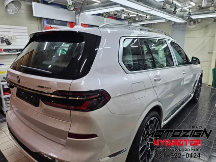 일산 BMW X7 크롬딜리트와 라이트필름으로 블랙베젤느낌을 ...랩핑 전문점 모토자인 / 고양 일산서구