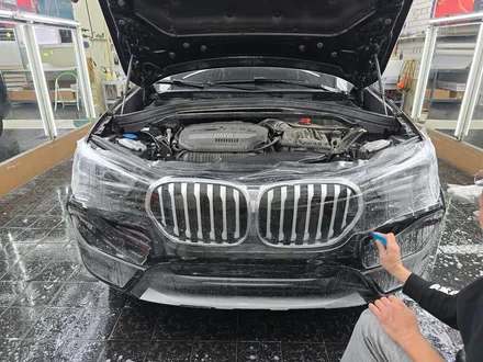 일산 덕이동 PPF BMW  X1 앞범퍼.본네트.헤드라이트.사이드미러 하이드로탑PPF 시공이야기 / 고양 일산서구