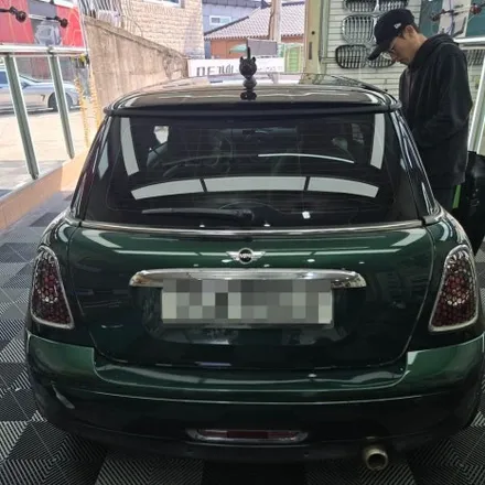 일산 덕이동 미니쿠퍼 2세대 티파니블루 전체랩핑 / 고양 일산서구