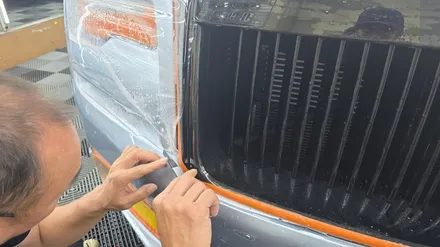 일산 롤스로이스 레이스 앞범퍼 사고수리후 앞범퍼PPF 재시공.. / 고양 일산서구