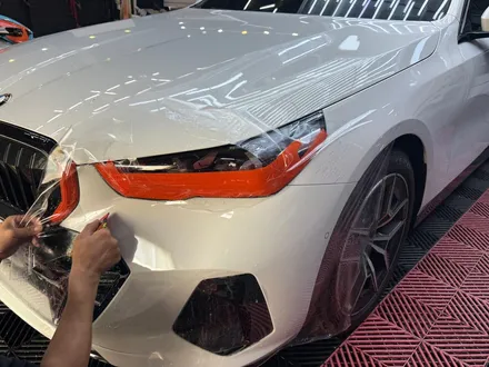 일산PPF  BMW520i 앞범퍼PPF 시공으로 스톤칩 주차테러 보호[모토자인] / 고양 일산서구