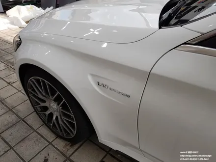 벤츠 c63 amg PPF 보호필름으로 스톤칩및 생활스크레치 보호하기 / 고양 일산서구