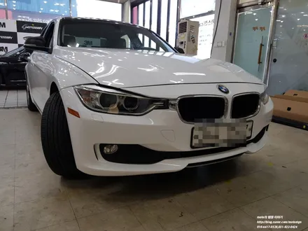 BMW320D 사고수리후 전체랩핑 다시하기 / 고양 일산서구