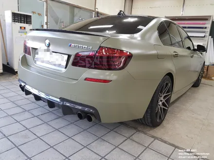 일산 BMW 535D 에이버리 세틴 카키 그린 전체랩핑 / 고양 일산서구