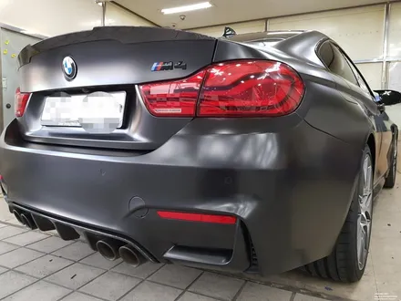일산 BMW M4 에이버리 세틴 블랙[샤틴블랙] 전체랩핑 / 고양 일산서구