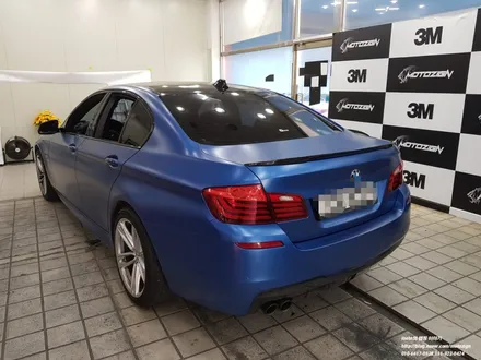 BMW 530D 세틴 블루 메탈릭 전체랩핑 #일산랩핑 #파주랩핑 #김포랩핑 #운정랩핑  #PPF랩핑전문샾모토자인 / 고양 일산서구