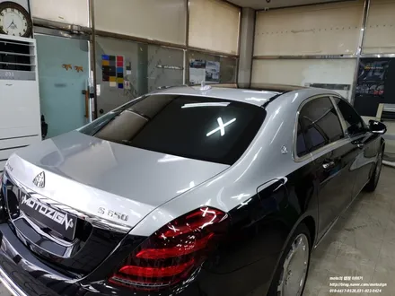 벤츠 마이바흐 s650 투톤랩핑 랩핑 작업 - 일산/파주/운정/고양 PPF랩핑 전문샾 모토자인 / 고양 일산서구
