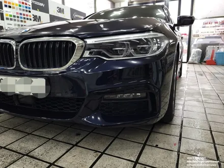 BMW 520D[G바디] 하이드로탑PPF 앞범퍼 + 헤드라이트 시공 / 고양 일산서구
