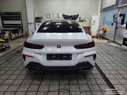 일산 BMW 840i 세틴 블랙 락그레이 메탈릭 전체랩핑 / 고양 일산서구