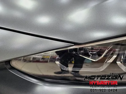 파주 일산 BMW i4 사틴블랙락그레이 전체랩핑으로 색상 변경 모토자인 / 고양, 일산, 김포, 파주