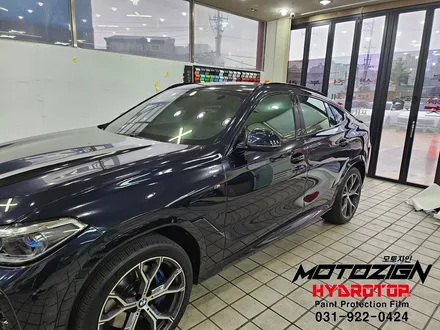 BMW X6 고광택 필름으로 크롬딜리트 일산랩핑 전문점 모토자인 / 고양, 일산, 김포, 파주