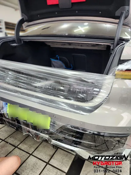 일산PPF BMW 740i 전체PPF 시공으로 도장면 보호와 차량관리를 편리하게 PPF 랩핑 전문점 모토자인 / 고양 일산서구