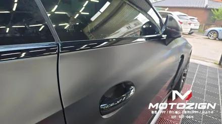 벤츠 CLE53 AMG 쿠페 크롬죽이기 | 오벨 고광택 블랙유광 랩핑으로 완성한 프리미엄 디테일 (일산 모토자인) / 고양 일산서구