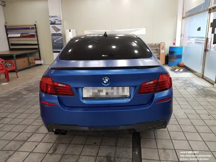 BMW 530D 세틴 블루 메탈릭 전체랩핑 #일산랩핑 #파주랩핑 #김포랩핑 #운정랩핑  #PPF랩핑전문샾모토자인 / 고양 일산서구