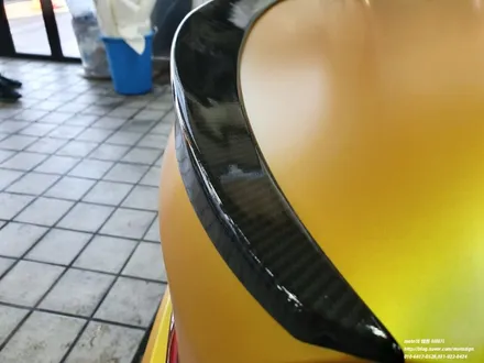 BMW 328I 에이버리 에너제틱 옐로우 전체랩핑 + 카본수전사 -일산PPF랩핑전문샾 모토자인 / 고양 일산서구