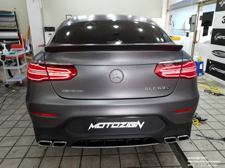 벤츠 GLC63AMG 사틴그레이 전체랩핑 - 일산/파주/운정/고양/김포 PPF랩핑 전문샾 모토자인 / 고양 일산서구