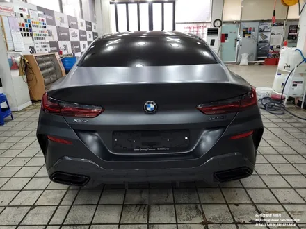 일산 BMW 840i 세틴 블랙 락그레이 메탈릭 전체랩핑 / 고양 일산서구