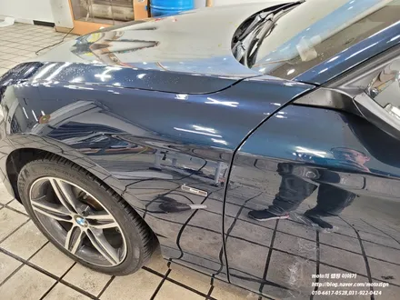 일산 ppf bmw 118d 앞범퍼.전휀더.사이드미러 사고수리후 ppf 재시공 / 고양, 일산, 김포, 파주