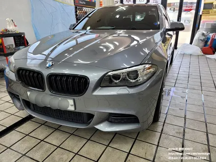 bmw 528i 사고수리후 앞범퍼ppf 라이트 ppf 시공 / 고양, 일산, 김포, 파주