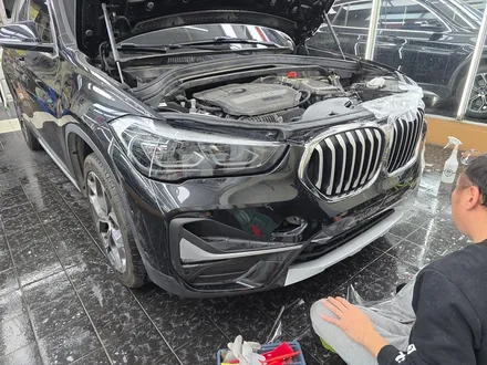 일산 덕이동 PPF BMW  X1 앞범퍼.본네트.헤드라이트.사이드미러 하이드로탑PPF 시공이야기 / 고양 일산서구