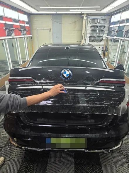 BMW 760e 전체PPF 시공후.. 프로즌배리 전체랩핑 실내PPF 유리막코팅까지 한번에 외장 퍼포먼스 끝~~~일산 모토자인 / 고양 일산서구