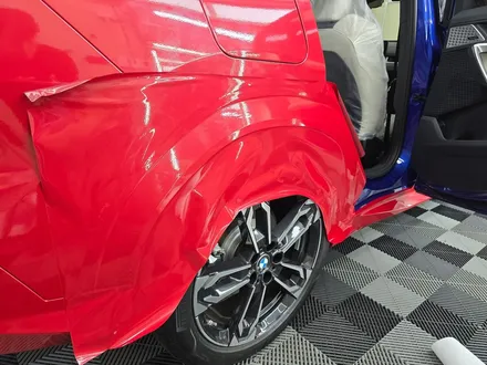 BMW X2 레드 메탈릭 전체랩핑 / 고양 일산서구