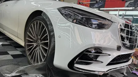 일산 PPF 벤츠 S500 PPF 시공 작업으로 도장비용 절약하기 / 고양 일산서구
