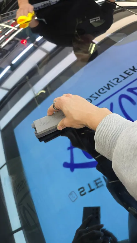 일산 윈드쉴드 마이바흐 S580 유리는 보호할수있는것은 STEK 윈드쉴드... 만한것이 없다 / 고양 일산서구