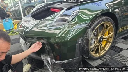 일산 PPF 포르쉐 GT3 STEK 포스쉴드로 전체 보호막 쒸웠어요.. / 고양 일산서구