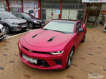 일산 카마로SS  [MACtac] FlexChrome Cherry Red | 무광 크롬 체리 레드 전체랩핑 / 고양 일산서구
