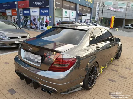 벤츠 c63 블랙크롬 전체랩핑 -모토자인 / 고양 일산서구