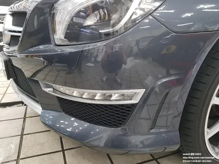 벤츠 SL63 AMG 앞범퍼 PPF 필름으로 스톤칩 보호를 하기-모토자인 / 고양 일산서구