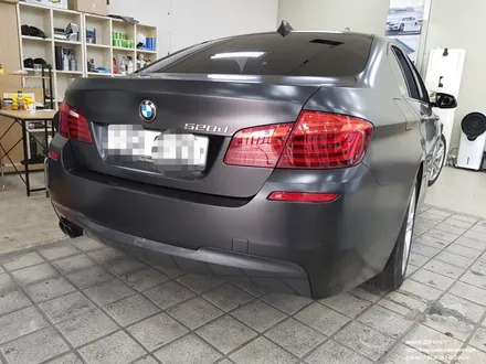 BMW 520D F10모델 세틴블랙 전체랩핑 #일산랩핑 #파주랩핑 #김포랩핑 #운정랩핑#PPF랩핑전문샾 #모토자인 / 고양 일산서구