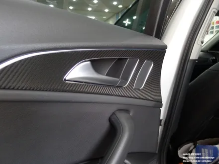 일산 아우디A6 실내 카본랩핑 / 고양 일산서구