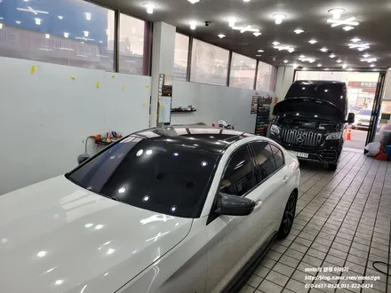 BMW G30 블랙PPF 루프스킨 앞범퍼 포인트랩핑 / 고양, 일산, 김포, 파주