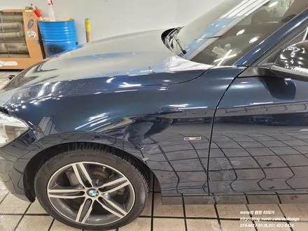일산 ppf bmw 118d 앞범퍼.전휀더.사이드미러 사고수리후 ppf 재시공 / 고양, 일산, 김포, 파주