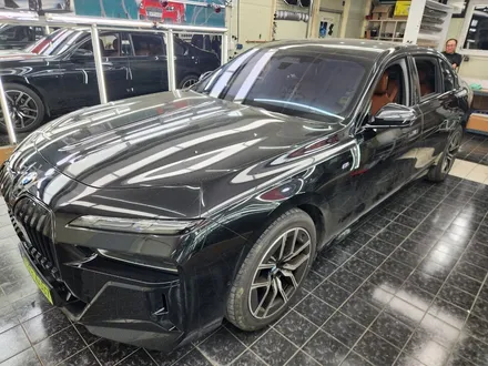 일산 덕이동 랩핑 전문점 모토자인 BMW 740D 크롬 삭제[크롬딜리트]작업 / 고양 일산서구