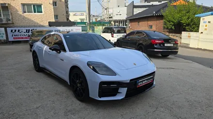 포르쉐 파나메나 클라우드 블루로 전체랩핑.. 했어요 / 고양 일산서구