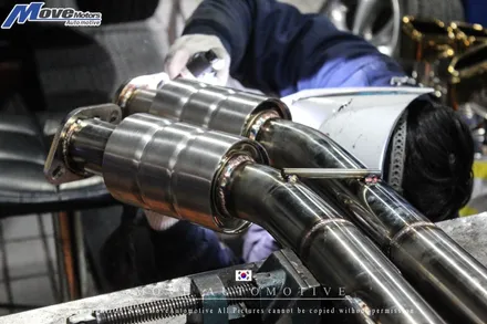 [아우디 A8 V8 4.2 FSI 커스텀 듀얼배기 튜닝]듀얼 사각팁/JSR퍼포먼스/AMG팁/A8 배기튜닝/8기통 배기음/아우디 A8배기음/부산 머플러튜닝샵/사각팁/무브모터스 / 부산 기장군
