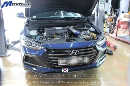 [아반떼AD 스포츠 알루미늄 쇼바마운트]G70쇼바마운트 튜닝/부산 기장 정관 아반떼AD 스포츠 튜닝샵/필로우볼/마운트 이식/핸들링 향상/서스펜션튜닝/무브모터스 / 부산 기장군