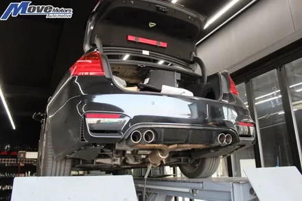 [BMW 420D 배기떨림 고질병 부싱 추가 + 고무 고정 행거 장착] BMW 자바라 떨림 현상억제/부산 배기튜정비 튜닝/국산차 수입차 배기/부산 무브모터스 / 부산 기장군