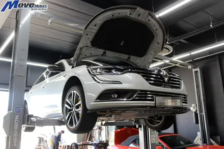 [르노 삼성 SM6 1.6T TCE 탈리스만 JSR퍼포먼스 커스텀 가변배기 캣백]듀얼배기/듀얼라인/사각팁/XM3/1.8T/1.3T/양산 김해 울산 부산 해운대 기장정관 무브모터스 / 부산 기장군