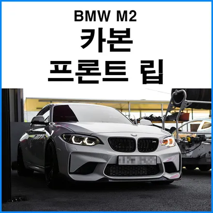 [BMW M2] 카본 프론트립 장착 / 부산 기장군