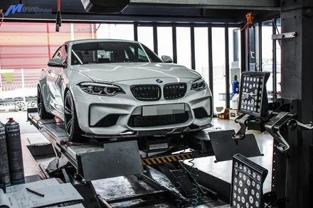 [BMW F87 M2] MTC 타입 카본 프론트립 장착 / 부산 BMW 바디킷 카본파츠 튜닝샵 무브모터스 / 부산 기장군