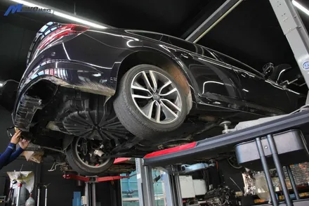 [르노 SM6 TCE] 커스텀 듀얼 가변배기튜닝 / 골드 사각팁 / SM6 듀얼 머플러 / SM6 립댐 + 프론트립 + 사이드립 + 리어디퓨져 / 구조변경 / 브레이크 패드 교체 / 부산 기장군