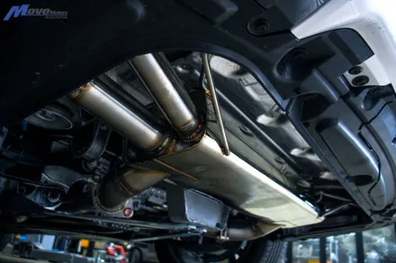 [BMW X6 M50i] 순정 가변 시스템을 그대로 이식하는 커스텀 듀얼 가변 배기 튜닝 배기 구조변경 / 부산 기장군
