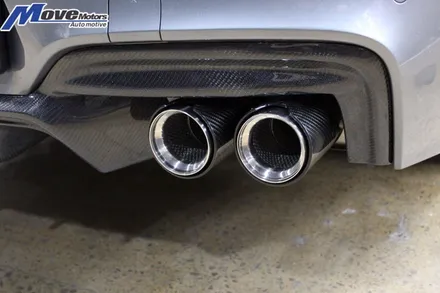 [BMW F06 6시리즈 그란쿠페 카본디퓨져 카본 머플러팁]F12/F13/M6/JSR퍼포먼스/JSR카본팁/듀얼팁/커스텀배기/울산 양산 김해 부산 해운대 기장 정관 배기전문 튜닝샵 / 부산 기장군