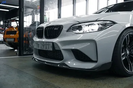[BMW M2] 카본 프론트립 장착 / 부산 기장군